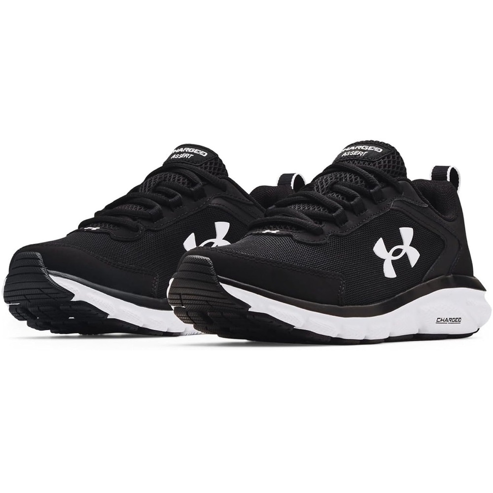 Under Armour Charged Blk/Wht
Assert 9 Running Shoe -VGUC-Sz 8